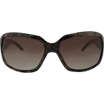 Arla Women's Premium Polarised Wrap Sunglasses - Tort Smoke