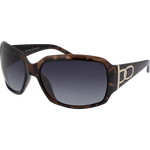 Arla Women's Premium Polarised Wrap Sunglasses - Tort Smoke