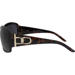 Arla Women's Premium Polarised Wrap Sunglasses - Tort Smoke