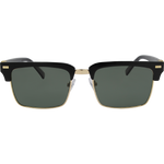 Relic Premium Polarised Rectangle Clubmaster Retro Sunglasses - Tort G15