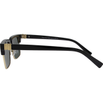 Relic Premium Polarised Rectangle Clubmaster Retro Sunglasses - Black G15