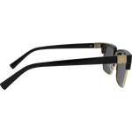 Relic Premium Polarised Rectangle Clubmaster Retro Sunglasses - Black G15