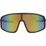 XR 7348 Retro Square Sunglasses - Black Smoke
