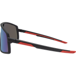 XA 7363 Polarised Shield Sunglasses (Men) - Black Red