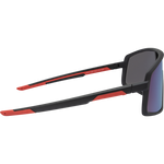 XA 7363 Polarised Shield Sunglasses (Men) - Black Red