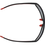 XA 7363 Polarised Shield Sunglasses (Men) - Black Red