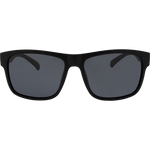 Harrison Polarised Rectangle Sunglasses - Black Blue