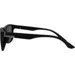 Harrison Polarised Rectangle Sunglasses - Black Smoke