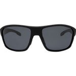 Archie Polarised Wrap Around Sunglasses - Black Brown