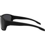 Archie Polarised Wrap Around Sunglasses - Black Smoke