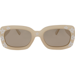 Gabby Kids Polarised Rectangle Sunglasses - Pink Flower