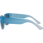 Ella Kids Polarised Square Sunglasses - Blue Silver