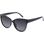 Allira Cat's Eye Polarised Black Sunglasses