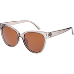 Allira Cat's Eye Polarised Brown Sunglasses