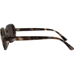 Mila Women's Polarised Rectangle Sunglasses - Cream Tort