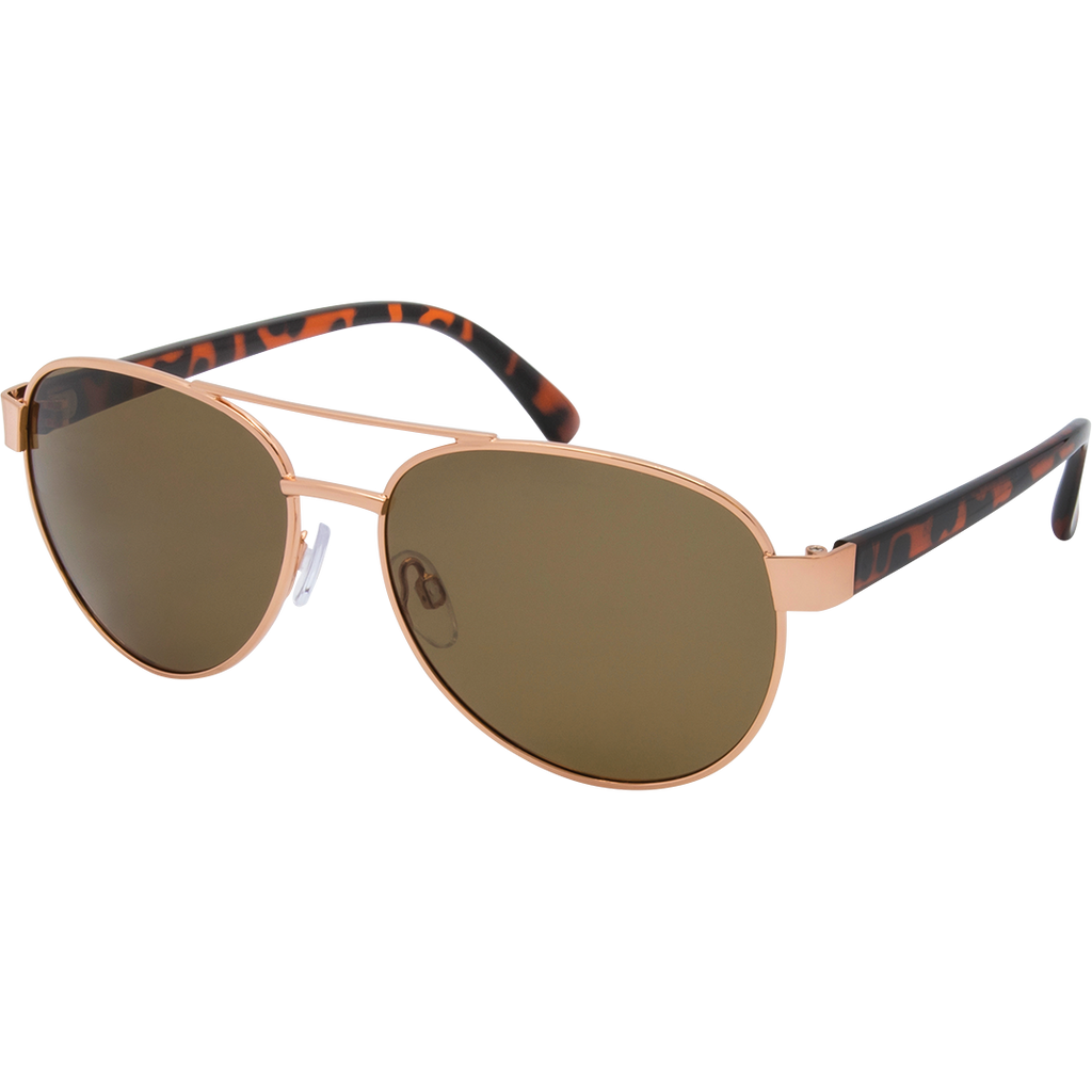 Ruby Polarised Aviator Sunglasses – Black Ice