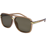 XR 7411 Aviator Polarised Retro Sunglasses - Brown Brown