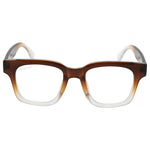 Socially Distant Blue Light Blocking Glasses - Brown