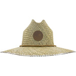 Stephanie Womens Straw Hat made of straw and polyester