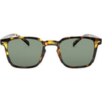 Jagger Polarised Retro Square Sunglasses (Women) - Black Smoke