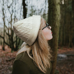 Arlo Beanie - White Unisex