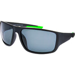 XA 7323 Polarised Wrap - Black Green Smoke