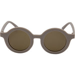 XK 8015 Polarised Round Sunglasses (Kids) - Green Brown