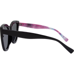 XL 5905 Women's Cat Eye Polarised Sunglasses - Black Stars Smoke