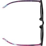XL 5905 Women's Cat Eye Polarised Sunglasses - Black Stars Smoke