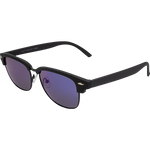 XR 3690 Remi Polarised Clubmaster Retro Sunglasses - Black Blue