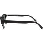 XR 3690 Remi Polarised Clubmaster Retro Sunglasses - Black Blue