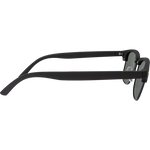 XR 3690 Remi Polarised Clubmaster Retro Sunglasses - Black Blue