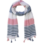 Maxine Printed Scarf - Pink