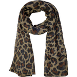 Maxine Printed Scarf - Tan