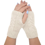 Lucy Gloves - White Womens