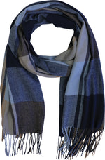 River Scarf - Blue Unisex