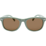 Zephyr Polarised Wayfarer Sunglasses (Kids) - Pink Brown