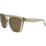 Zuri Women's Cat Eye Polarised Sunglasses - Brown Brown
