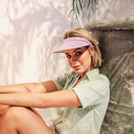 Vivian Visor - Purple Womens