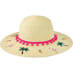 Tallulah Sun Hat - Natural Girls