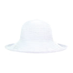 Women's Summer Hat - Wide Brim White Victoria Beach Hat