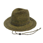 Paige Raffia Panama Hat - Tobacco Womens Fashion Hat