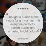 Candy Visor - Purple