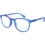 Logan Blue Square Blue Blocker Readers LB 4126