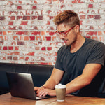 Casey Rectangular Blue Blocker Readers LB 4127