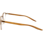 Darby Brown Round Blue Blocker Readers LB 4128