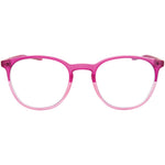 Darby Brown Round Blue Blocker Readers LB 4128