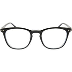 Ramsey Black Square Blue Blocker Readers LB 4129