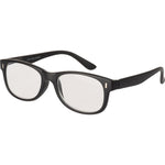 Reading Glasses for Men and Women - Matt Black Rectangular Frame Fashion Readers 4110