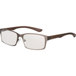 Reading Glasses for Men - Phil Brown Rectangular Readers 4121